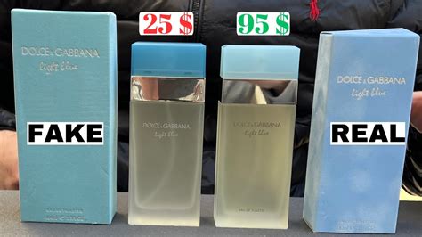 real vs fake dolce and gabbana light blue|Dolce & Gabbana light blue real.